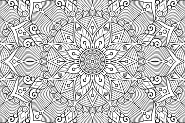 Güzel arkaplan geometrik daire ögesini süslemek vektör içinde yapılır