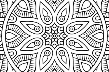 Güzel arkaplan geometrik daire ögesini süslemek vektör içinde yapılır