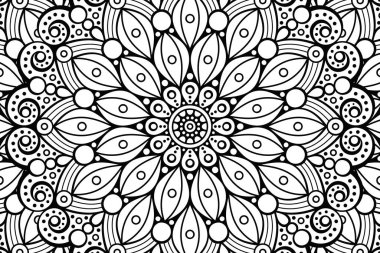 Güzel arkaplan geometrik daire ögesini süslemek vektör içinde yapılır