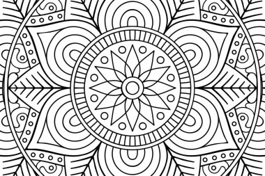 Güzel arkaplan geometrik daire ögesini süslemek vektör içinde yapılır