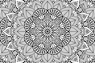 Güzel arkaplan geometrik daire ögesini süslemek vektör içinde yapılır