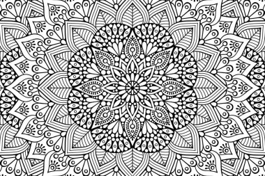 Güzel arkaplan geometrik daire ögesini süslemek vektör içinde yapılır