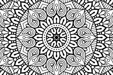 Güzel arkaplan geometrik daire ögesini süslemek vektör içinde yapılır