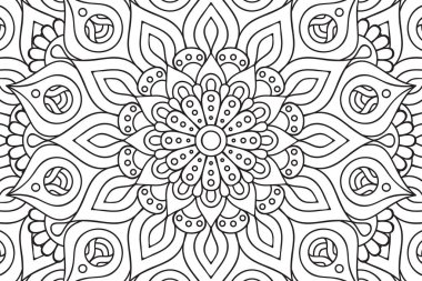 Güzel arkaplan geometrik daire ögesini süslemek vektör içinde yapılır