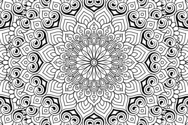 Güzel arkaplan geometrik daire ögesini süslemek vektör içinde yapılır