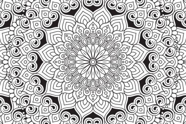 Güzel arkaplan geometrik daire ögesini süslemek vektör içinde yapılır