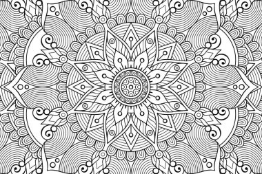 Güzel arkaplan geometrik daire ögesini süslemek vektör içinde yapılır