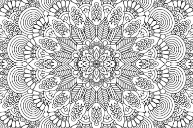 Güzel arkaplan geometrik daire ögesini süslemek vektör içinde yapılır