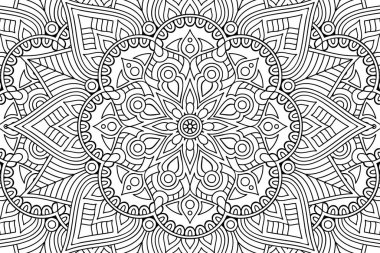 Güzel arkaplan geometrik daire ögesini süslemek vektör içinde yapılır