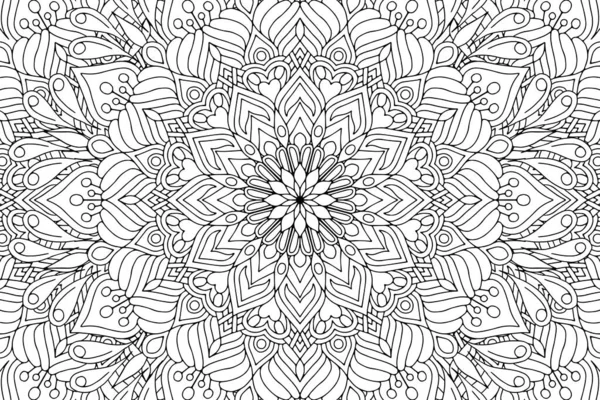 Ornament Mooie Achtergrond Geometrische Cirkel Element Gemaakt Vector — Stockvector