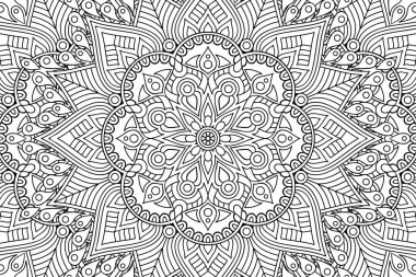 Güzel arkaplan geometrik daire ögesini süslemek vektör içinde yapılır