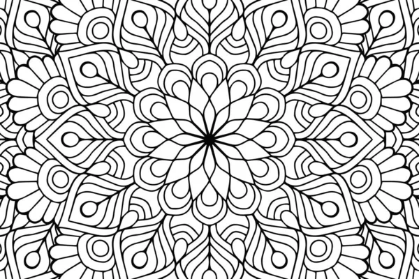 Ornament Mooie Achtergrond Geometrische Cirkel Element Gemaakt Vector — Stockvector