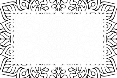 Güzel arkaplan geometrik daire ögesini süslemek vektör içinde yapılır