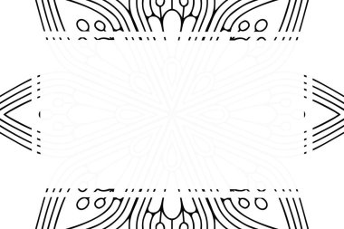 Güzel arkaplan geometrik daire ögesini süslemek vektör içinde yapılır