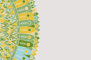 Süslü sade arkaplan şablonu