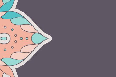 Süslü sade arkaplan şablonu