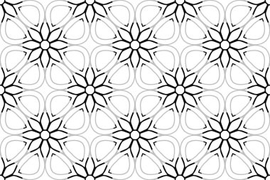 Kusursuz desen. Klasik dekoratif elementler. El çizimi arkaplan