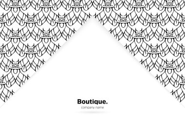 Mandala desenli rüya gibi bir duvar kağıdı. Yoga için vektör arkaplan, meditasyon posteri.