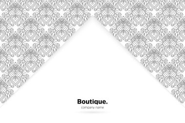 Mandala desenli rüya gibi bir duvar kağıdı. Yoga için vektör arkaplan, meditasyon posteri.