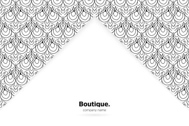 Mandala desenli rüya gibi bir duvar kağıdı. Yoga için vektör arkaplan, meditasyon posteri.