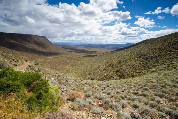 Brede Hoek Uitzicht Richting Van Ceres Tankwa Karoo Zuid Afrika — Stockfoto