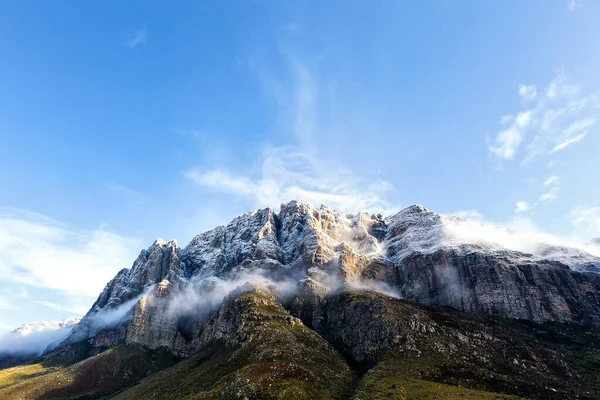 Snow Capped Mountains Western Cape South Africa — Stock Photo, Image