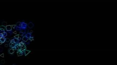 Derma geometrik arka plan animasyon