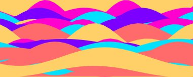 Renkli bir asit dalgası deseni, koyu ve canlı renkler içeriyor. Göz alıcı tasarımlar ve sanatsal projeler için ideal.