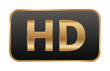 Siyah arkaplanda yüksek çözünürlüklü altın ve siyah logo tasarımı.