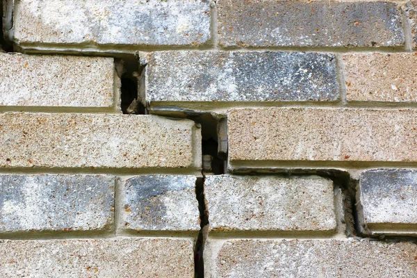 House Foundation Damage — Stock Photo, Image