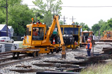 Demiryolu parça tamir
