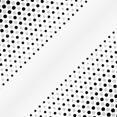 Yarıton deseni Altıgen Arkaplan illüstrasyon vektörü