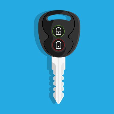 Otomobil anahtarı Alarm Kapıları Resimlerini Aç Tam güç Vektörü