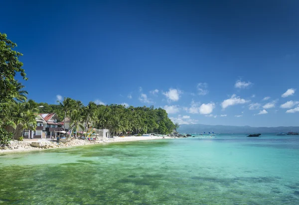 Diniwid beach in tropical paradise boracay philippines — Stock Photo, Image