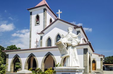 portuguese christian catholic church landmark in central dili ea clipart