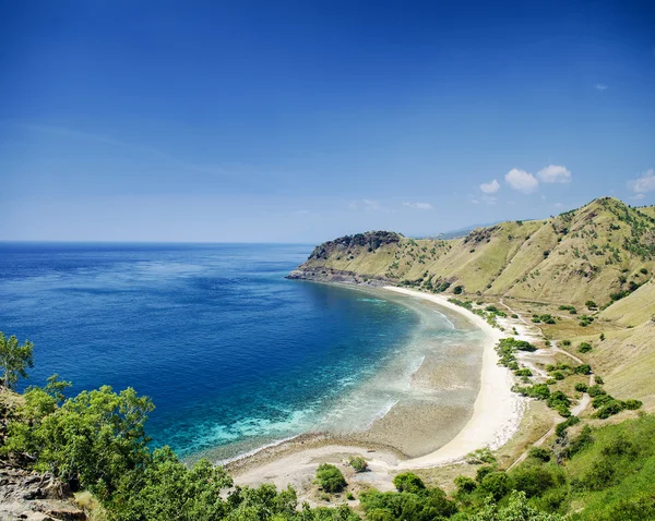 Trópusi paradicsomban cristo rei beach közelében dili Kelet-timor Ázsia — Stock Fotó