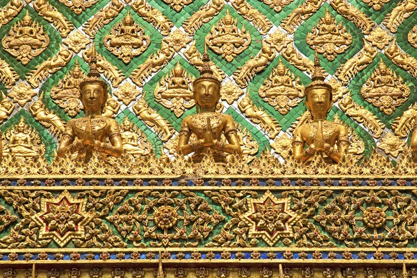 Templo em grande palácio bangkok tailândia — Fotografia de Stock