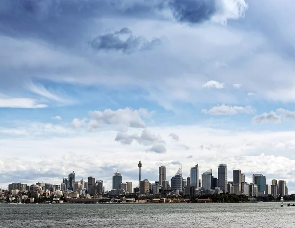 Centrální sydney Cbd městské panorama města v Austrálii — Stock fotografie