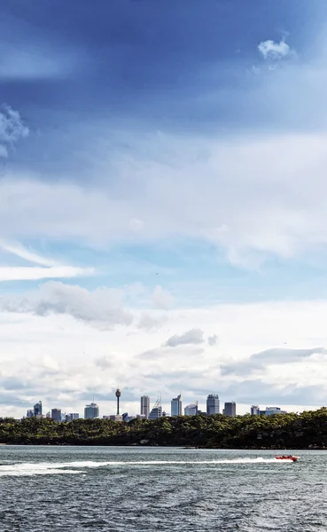 Centrum sydney Cbd miejskich panoramę miasta w Australii — Zdjęcie stockowe