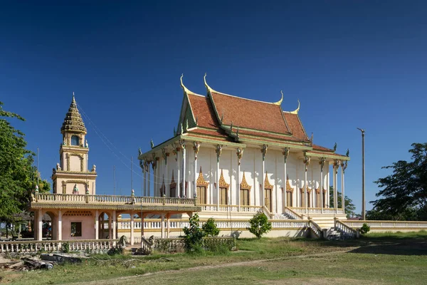 Wat Svay Andet Pagoda Lakhon Khol Dance Unesco Immateriella Kulturarv — Stockfoto