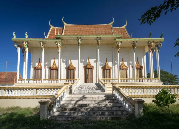 Wat Svay Andet Pagoda Lakhon Khol Dance Unesco Szellemi Kulturális — Stock Fotó