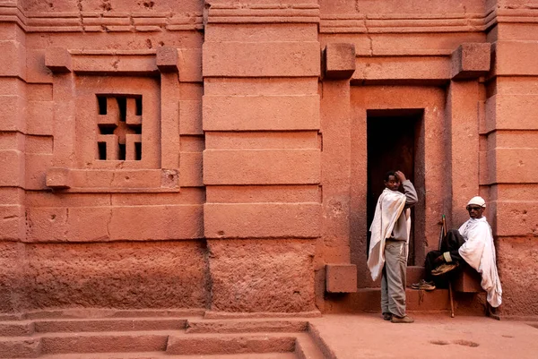 Kuzey Etiyopya Daki Unesco Miras Alanı Olarak Anılan Antik Taş — Stok fotoğraf