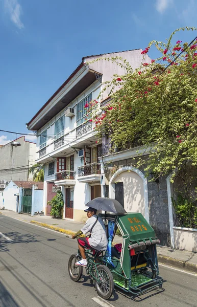 Kolonialhaus im Intramuros-Gebiet von Manila Philippinen — Stockfoto