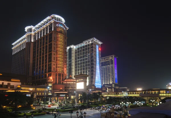 Čtvrti Cotai pás kasino rekreační oblast Macao macao, Čína — Stock fotografie