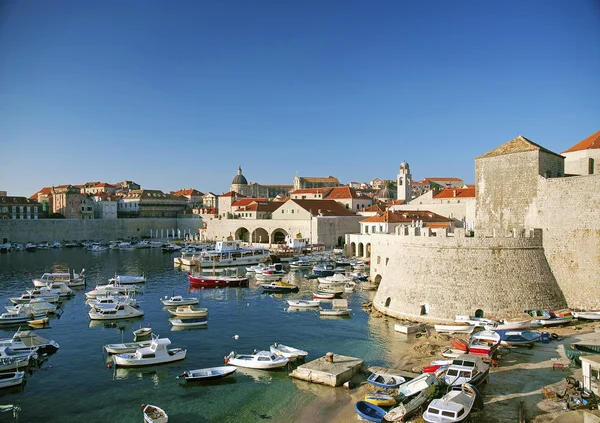 Widok z dubrovnik Chorwacja — Zdjęcie stockowe