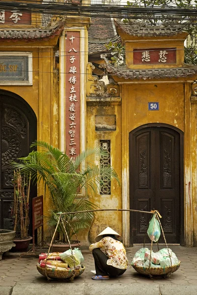 Chinese temple in hanoi vietnam — Stock Photo, Image