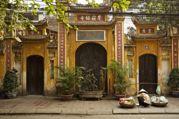 วัดจีนในฮานอย เวียดนาม — ภาพถ่ายสต็อก