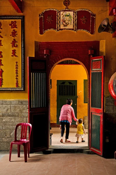 Chinese temple in ho chi minh vietnam — Stock Photo, Image