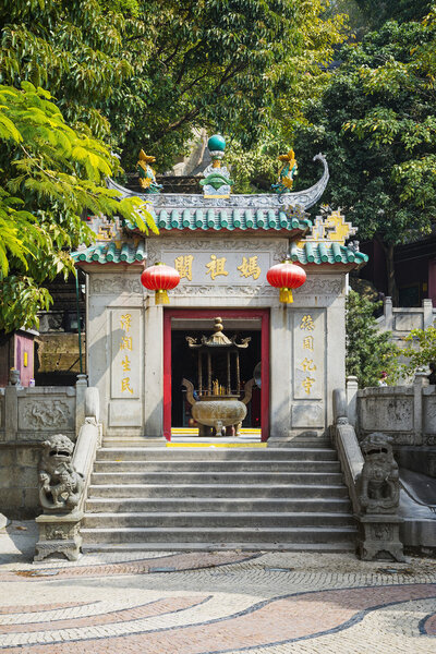 a-ma chinese temple in macau china