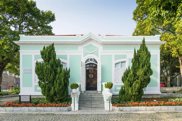 portuguese colonial architecture mansion in macau china